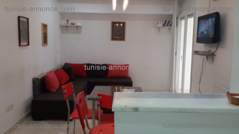 Cite El Khadra Zone urbaine nord Location Appart. 2 pices Studio richement meubl