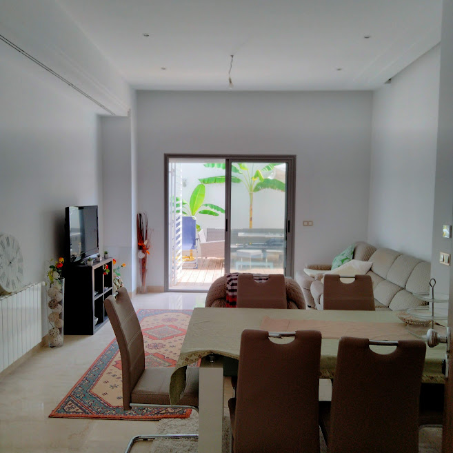 La Marsa Sidi Daoud Location Appart. 4 pices Luxueux appartement s2 meubl  sidi daoud