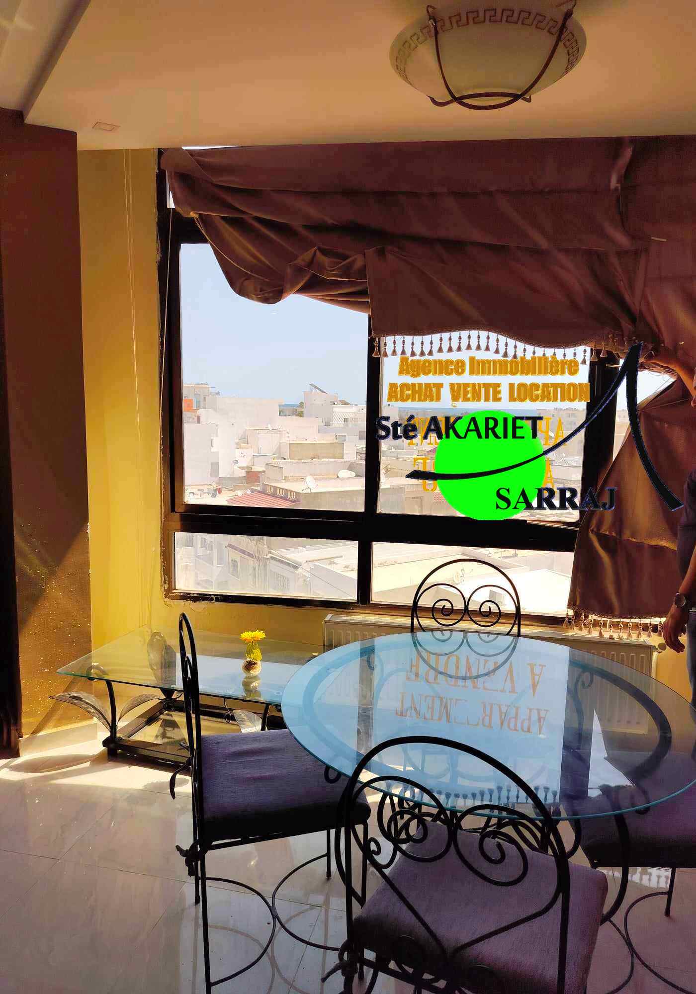 Sousse Jaouhara Sousse Khezama Vente Appart. 3 pices Appartement s2 proche de la route touristique