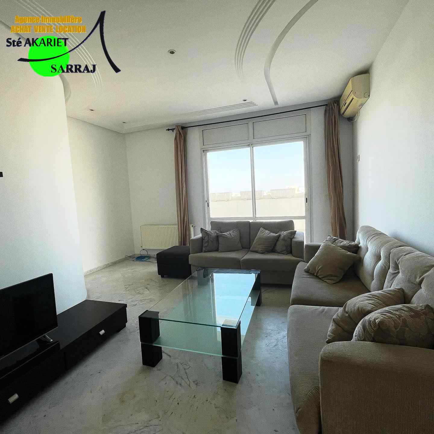 Sousse Jaouhara Sousse Khezama Vente Appart. 3 pices Lumineux appartement s2 avec grand terrasse khzema