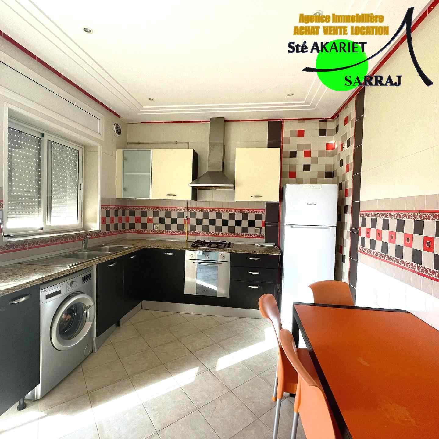Sousse Jaouhara Sousse Khezama Vente Appart. 3 pices Lumineux appartement s2 avec grand terrasse khzema