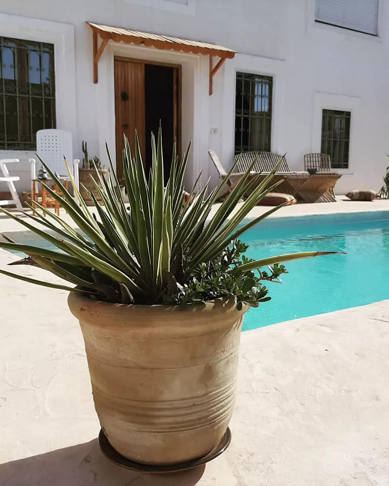 Djerba - Houmet Essouk Mellita Djerba Location Appart. 4 pices Coquette villa avec piscine mellita djerba