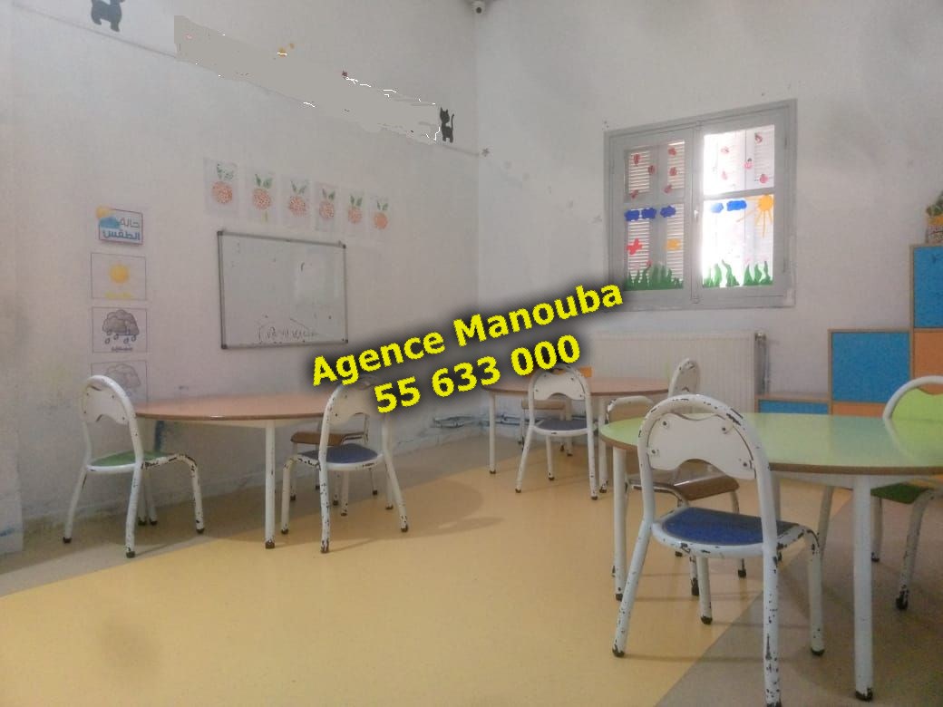 Mannouba La Mannouba Bureaux & Commerces Bureau Al rdc 300m2 construit pour tre jardin d'enfants