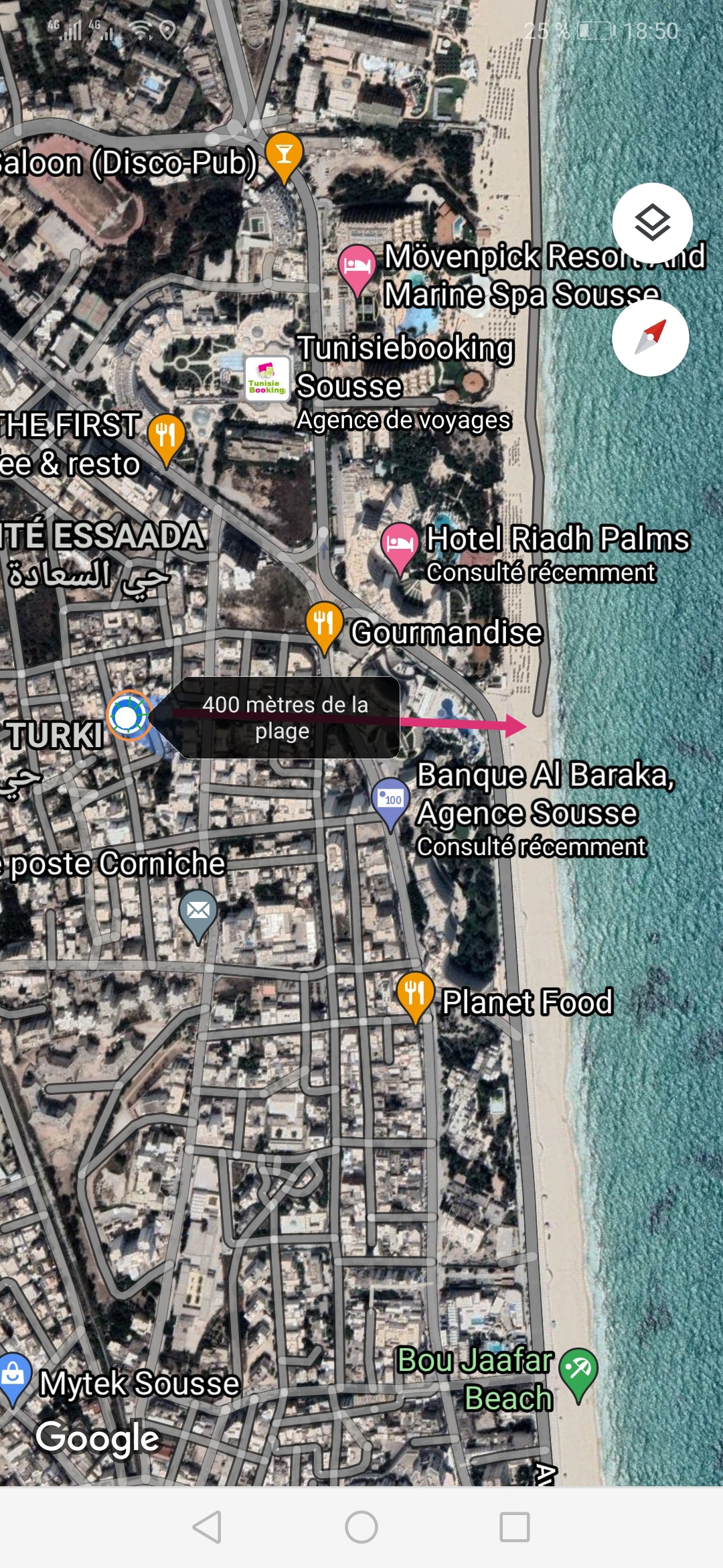 Sousse Ville Sousse Corniche Vente Maisons Opportunit rdc et tage  corniche sousse
