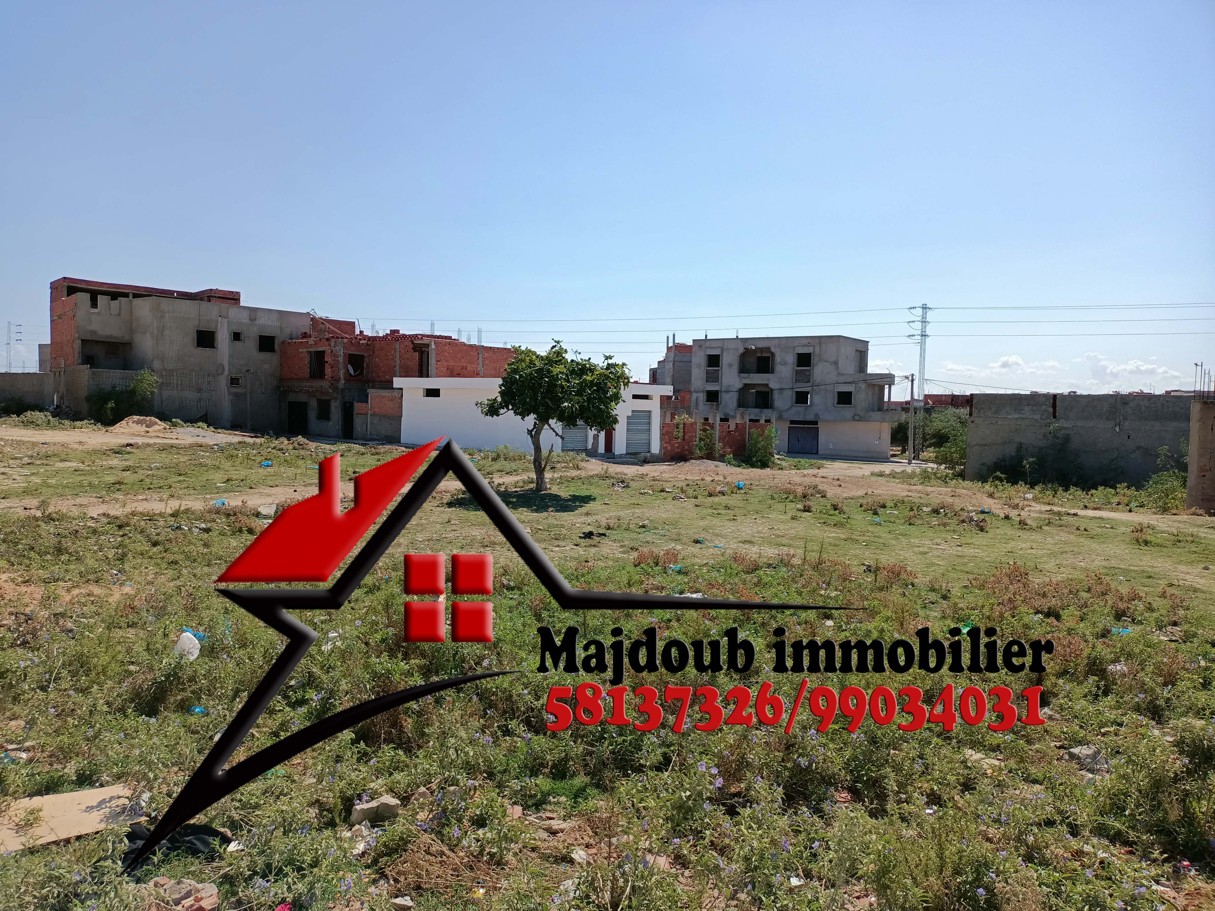 Sousse Riadh Zaouiet Sousse Terrain Terrain nu Errain constructible