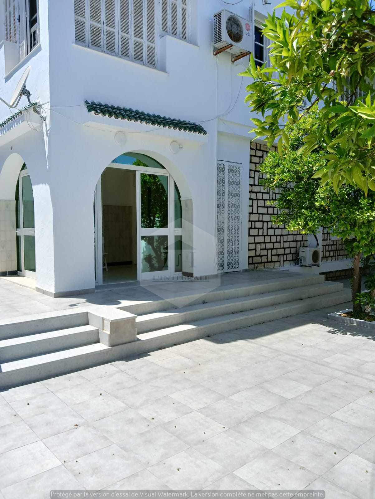 El Menzah Mutuelle Ville Location Maisons S5 rdc villa bureau ou habitation