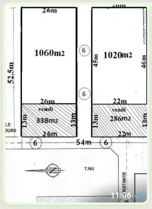 Ghannouche Cite El Izdihar Vente Surfaces Lotissement lotfi