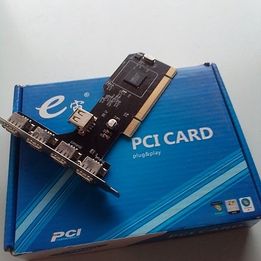 Hammam Lif Hammam Lif Cartes d'extension Autre Pci card 5 usb pour pc de bureau