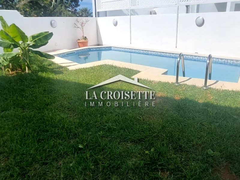 La Marsa Marsa Ennassim Location Maisons Villa s5 avec piscine  la marsa mvl1555