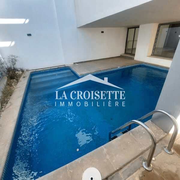 La Marsa Gammart Location Duplex Duplex s3 avec piscine  gammart mdl0515