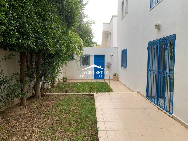 La Marsa Marsa Ennassim Location Maisons Villa s5 avec jardin  la marsa zvl1541