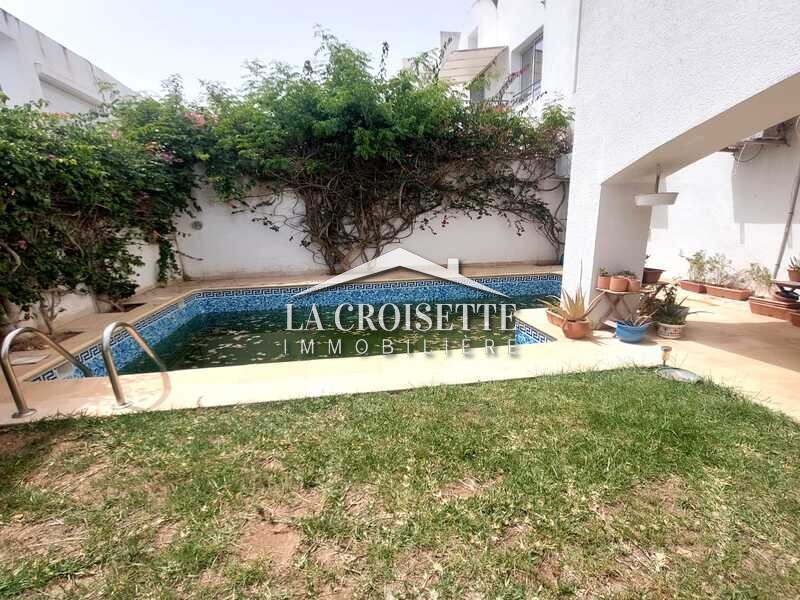 La Marsa Gammart Location Duplex Duplex s4 avec piscine  gammarth mdl0614