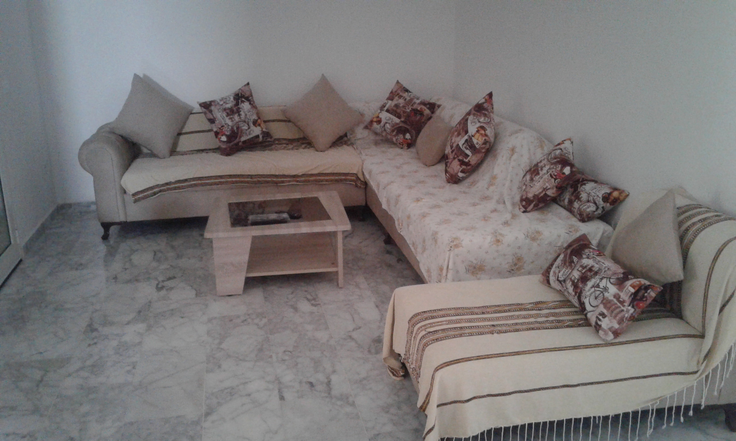 Sousse Jaouhara Sahloul Location vacances Appart. 3 pices Un appartement bien meubl   sahloul