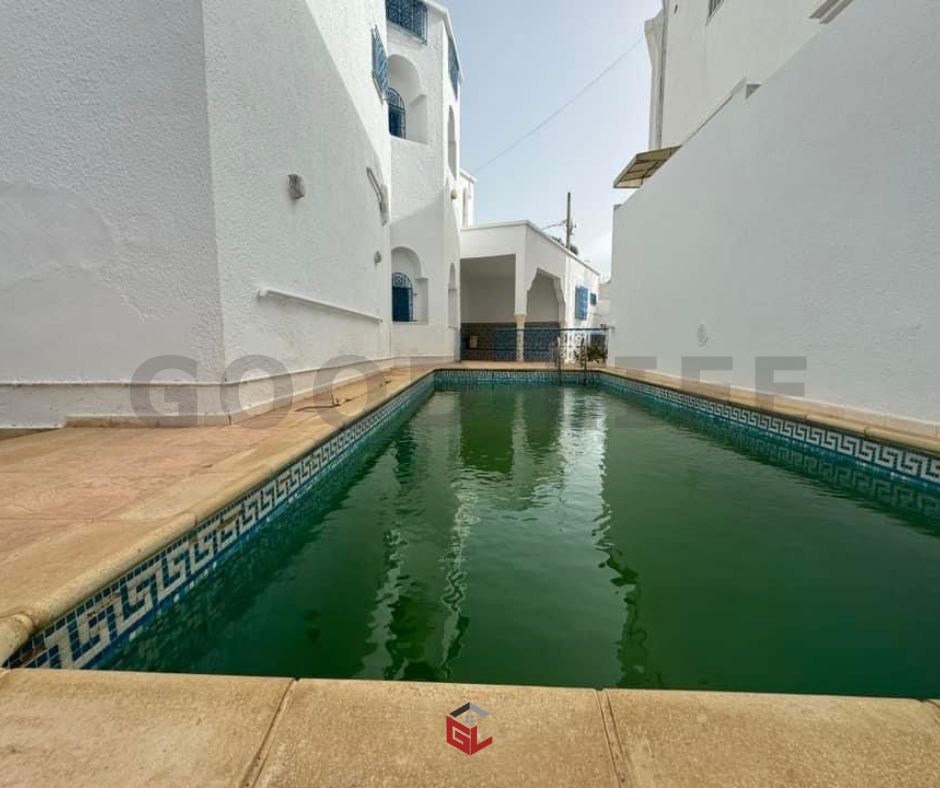 Carthage Sidi Bousaid Location Maisons Villa avec piscine  sidi bousaid