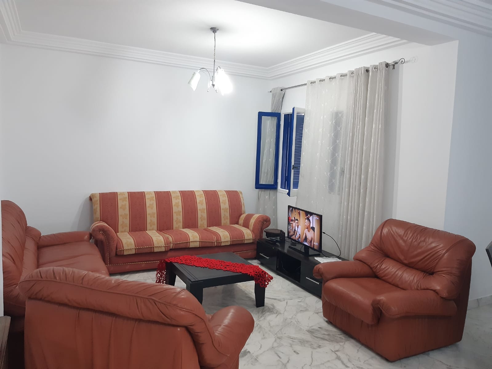 La Marsa Gammart Location Appart. 4 pices Super appartement s3 meuble vue sur mer gammarth