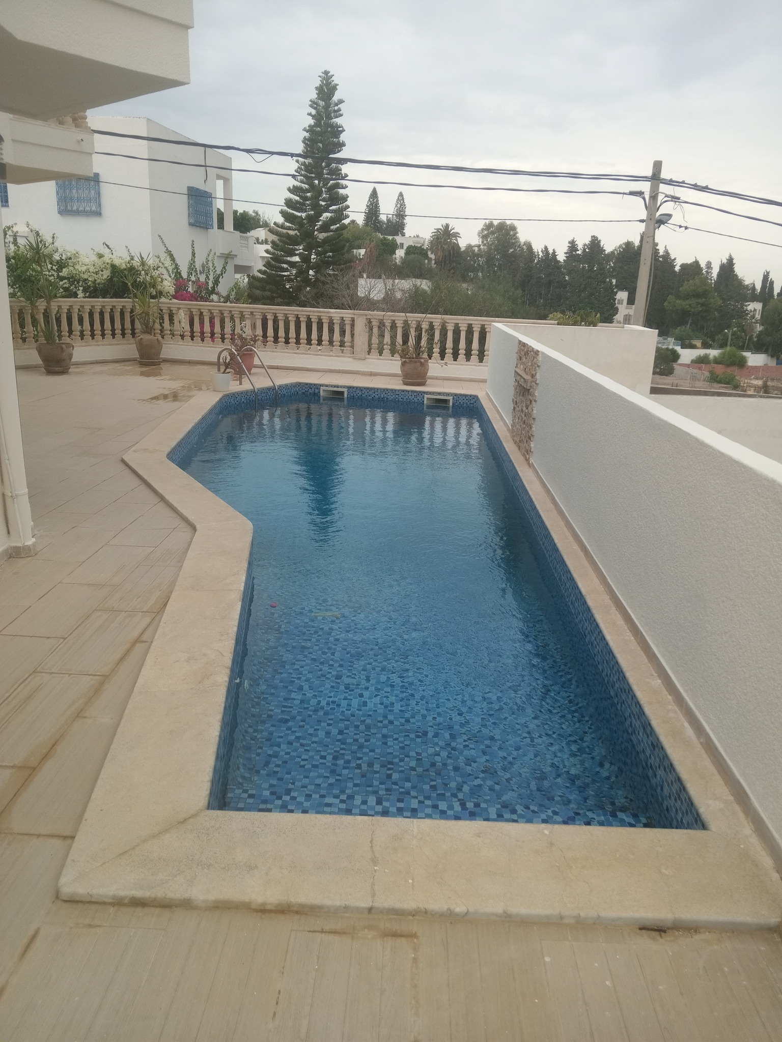 La Marsa Gammart Location Maisons Villa avec vue mer et piscine  gammarth suprieur