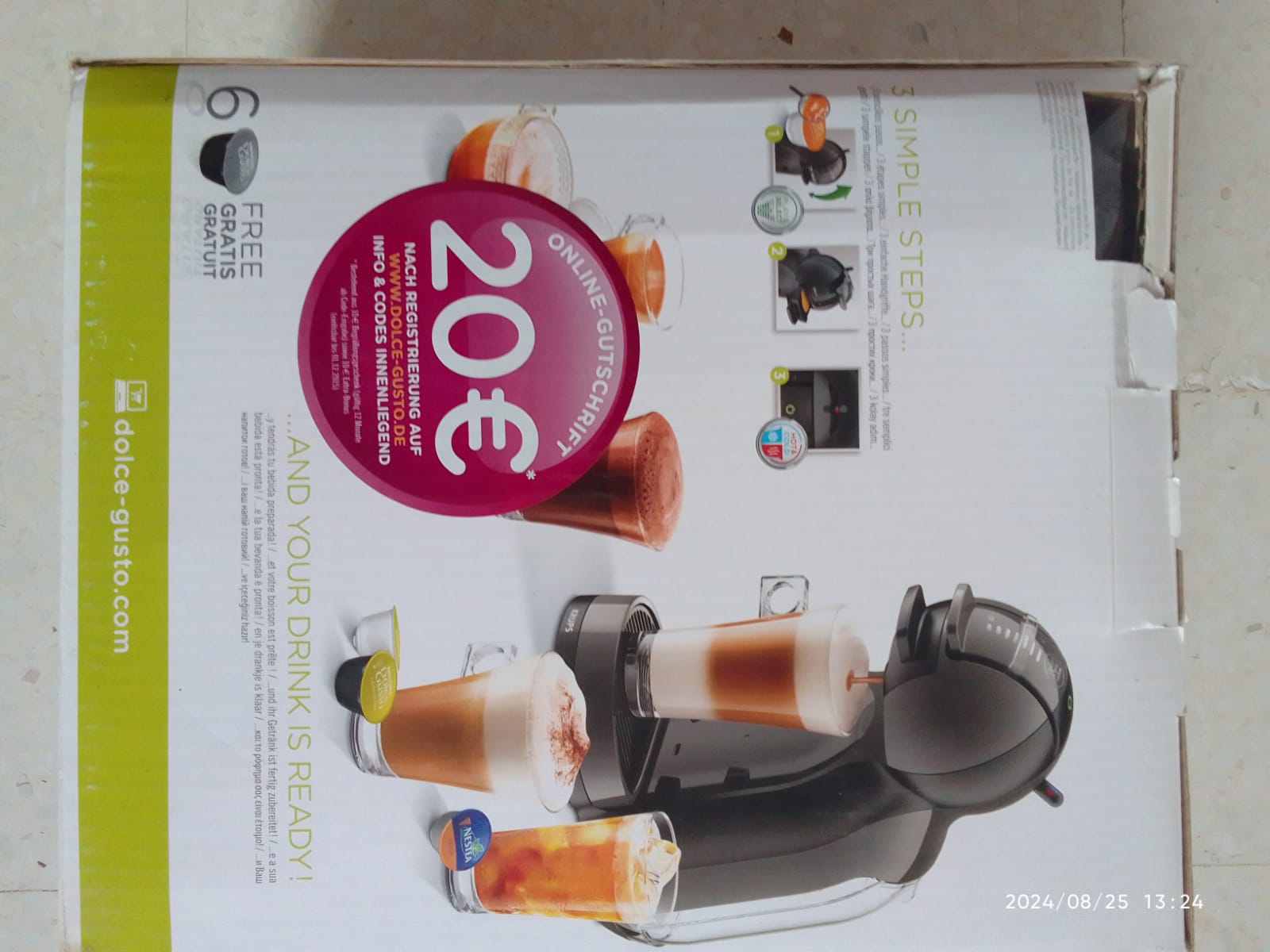 Ezzahra Cite 18 Janvier Cafetire & expresso Autre Dolce gusto machine  capsules