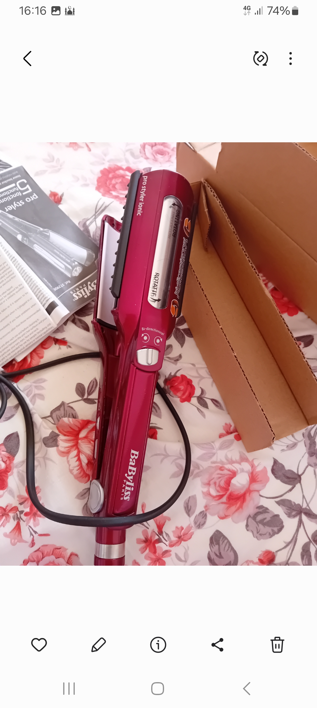 Ezzahra Ezzahra Autre Autre Babyliss paris pro styler ionic