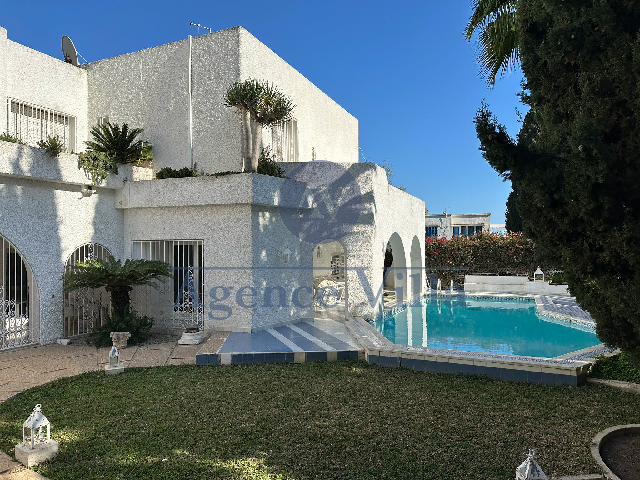 Carthage Carthage Location Maisons Villa  carthage avec vue mer et piscine et jardin