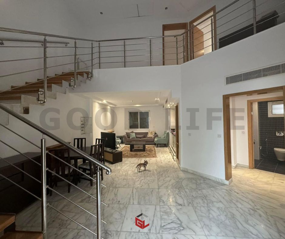 La Marsa Berge Du Lac Location Duplex Loft s2 meubl au lac 2