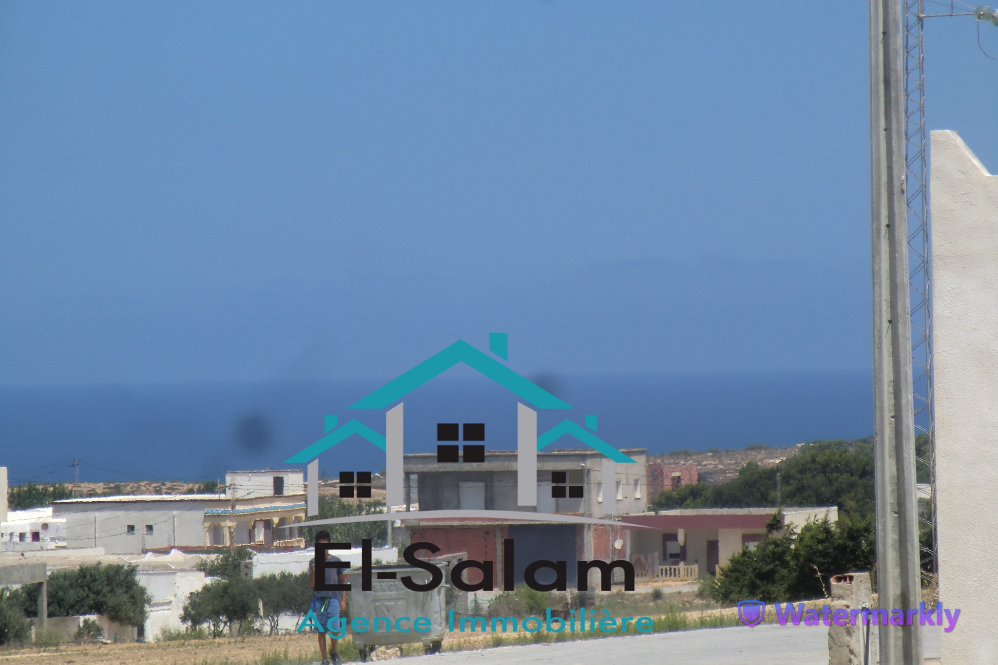 El Haouaria El Haouaria Vente Maisons Maison arab 500m2 vu panoramique a la plage