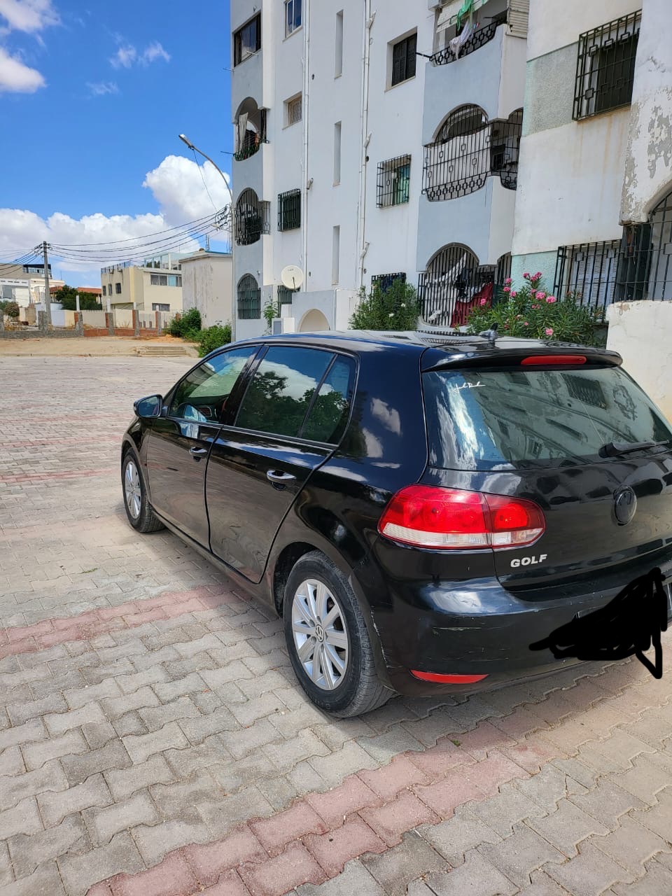 Le Bardo Ksar Said Volkswagen Golf 6 Vw golf 6 noire