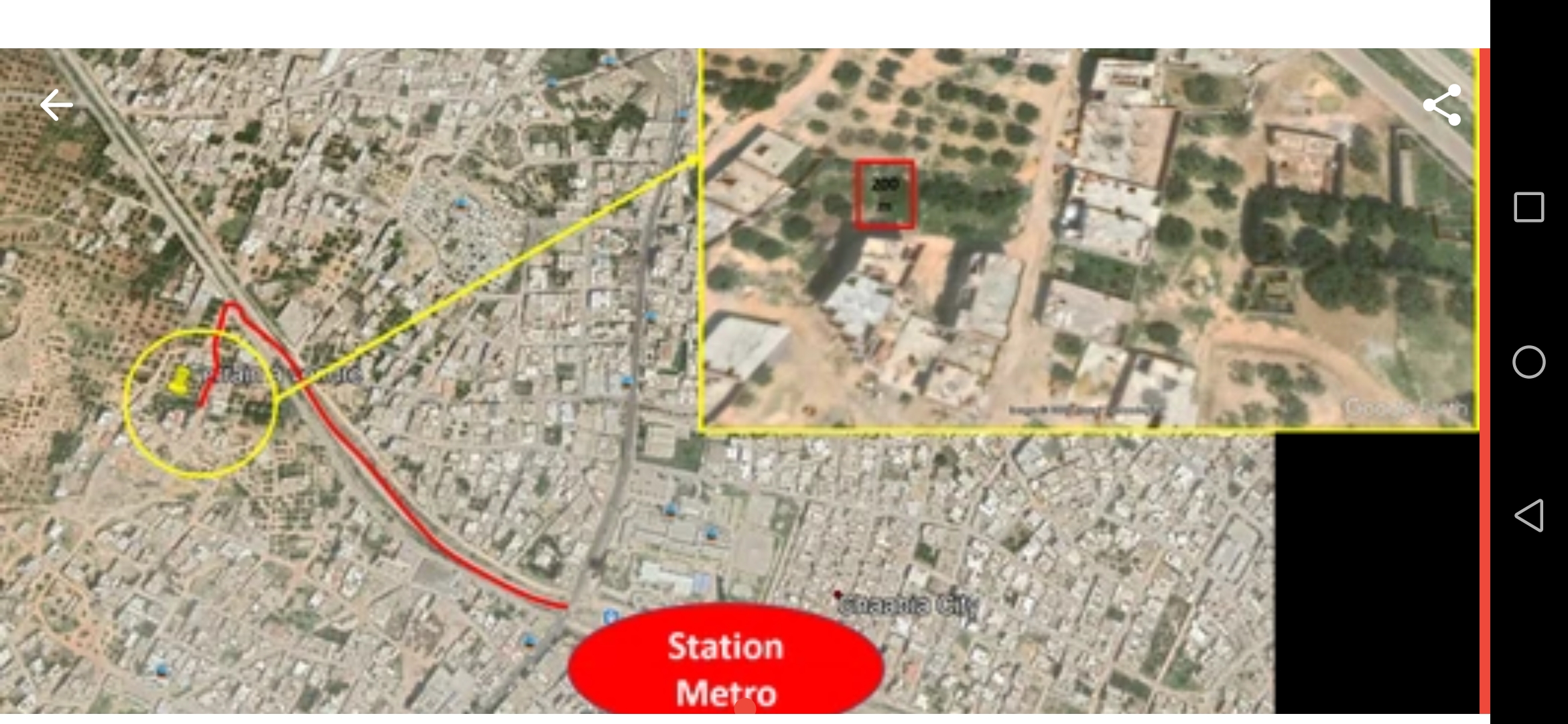 Ksibet El Mediouni Bennane Terrain Terrain nu Terrain nu de 200 m2