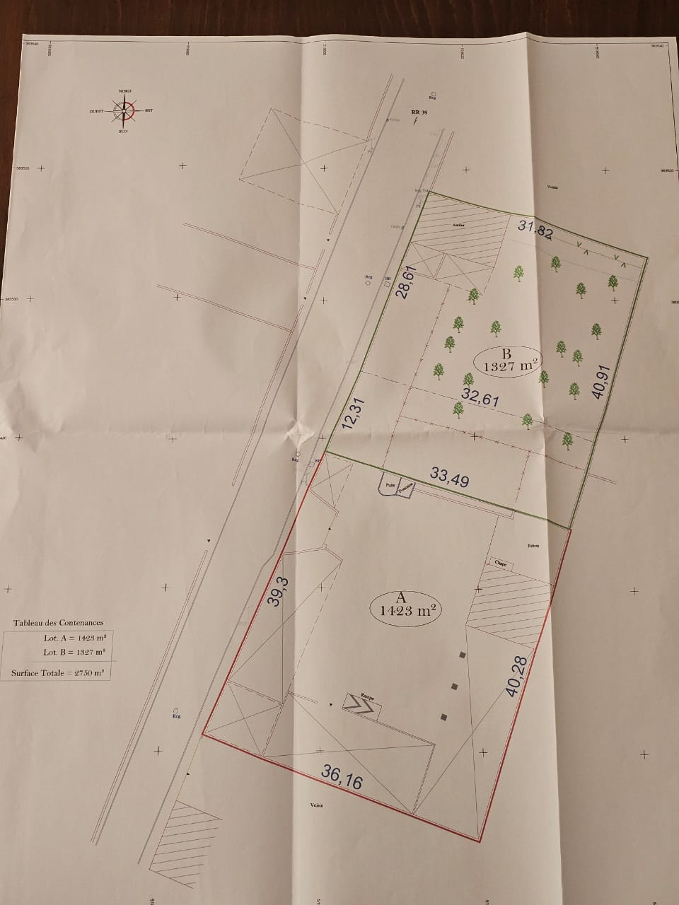 Sidi Hassine Sidi Hassine Terrain Terrain nu Sidi hssine vnt ter 1327m2