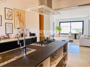 La Marsa Gammart Location Appart. 1 pice Penthouse avec piscine vue mer   ref251a