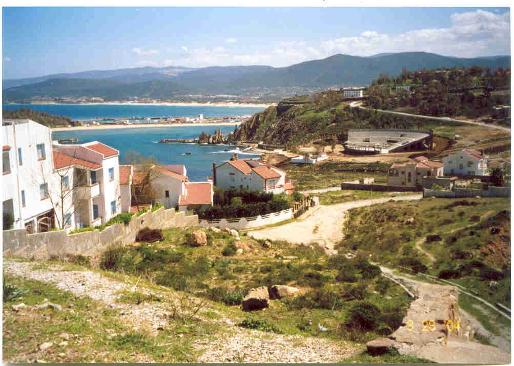 Tabarka Tabarka Vente Surfaces Terrain titr vue sur mer zone touristique larmel