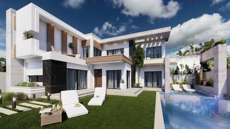 Hammamet Hammamet Vente Maisons V486 villa hanin 22 sud el bessbessia