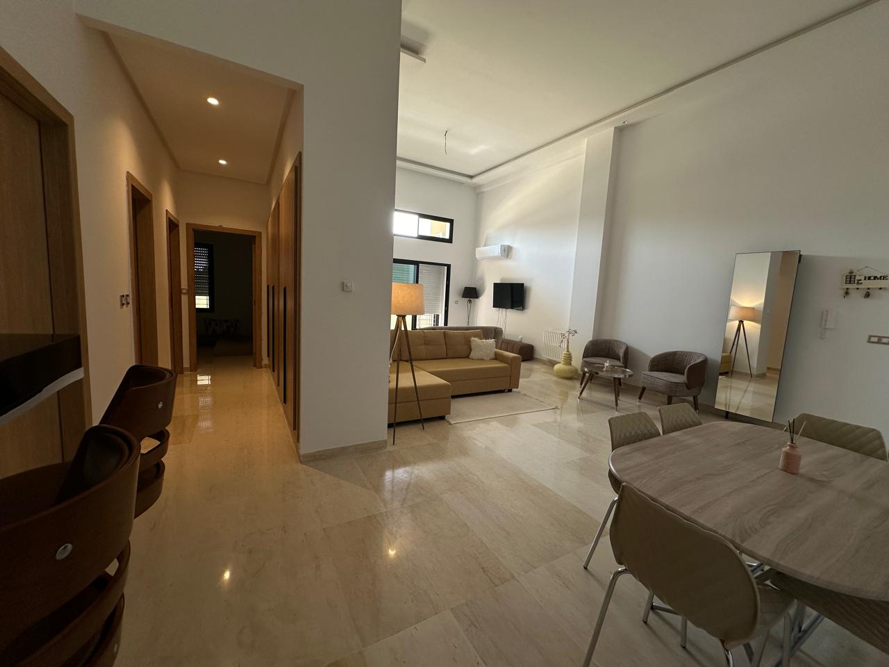 La Marsa Cite Bhar Lazreg Location Appart. 3 pices Spacieux appartement