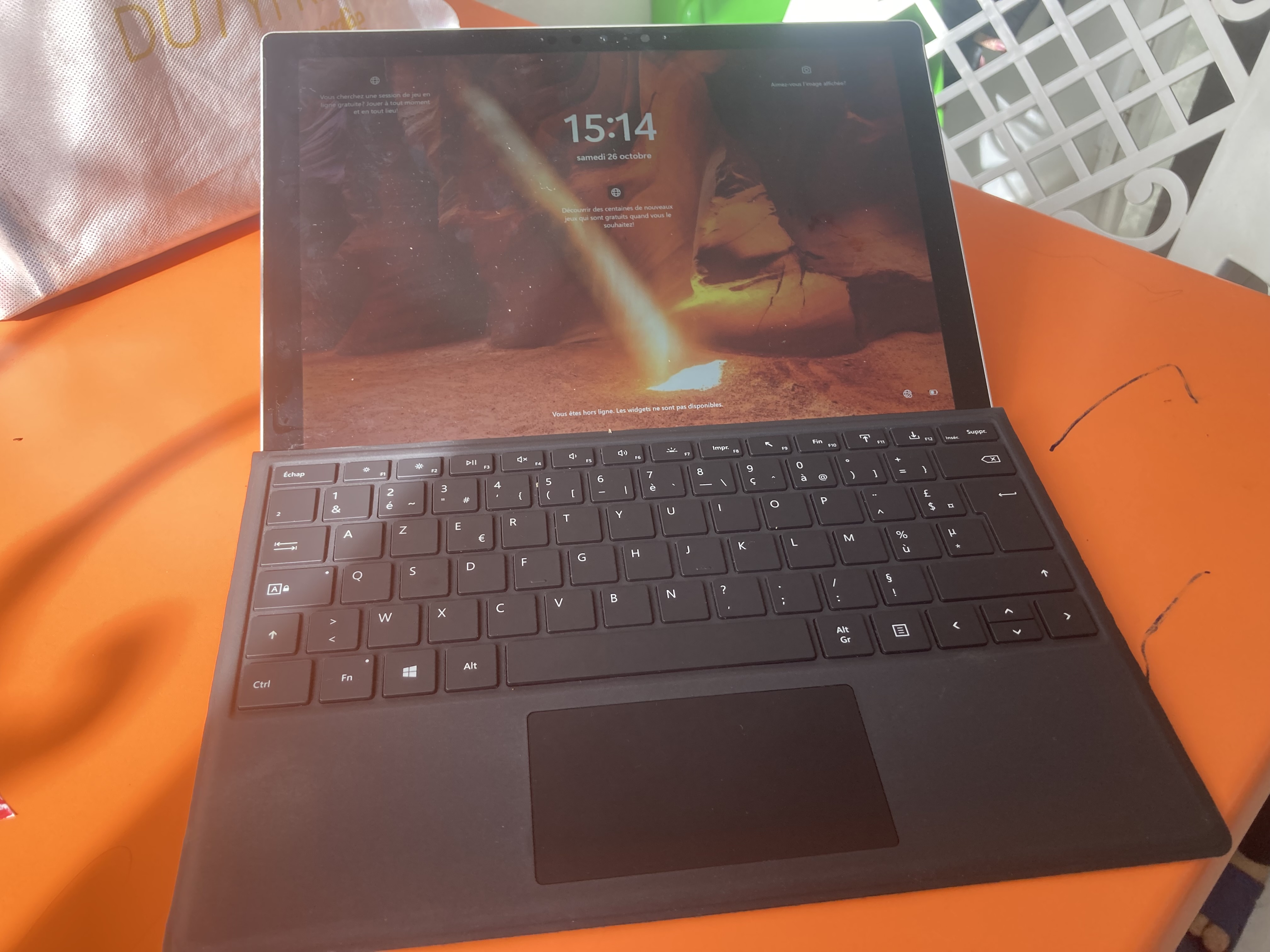 El Omrane El Omrane Autre Autre Laptop microsoft surface pro 7 plus avec 256go ssd