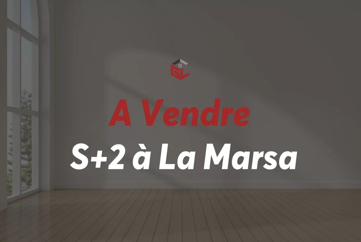 La Marsa Marsa Safsaf Vente Appart. 2 pices Appartement s2 au coeur de la marsa