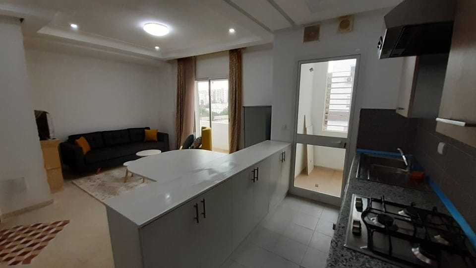 La Marsa El Aouina Location Appart. 1 pice Appartement meuble cite wahat haut standing