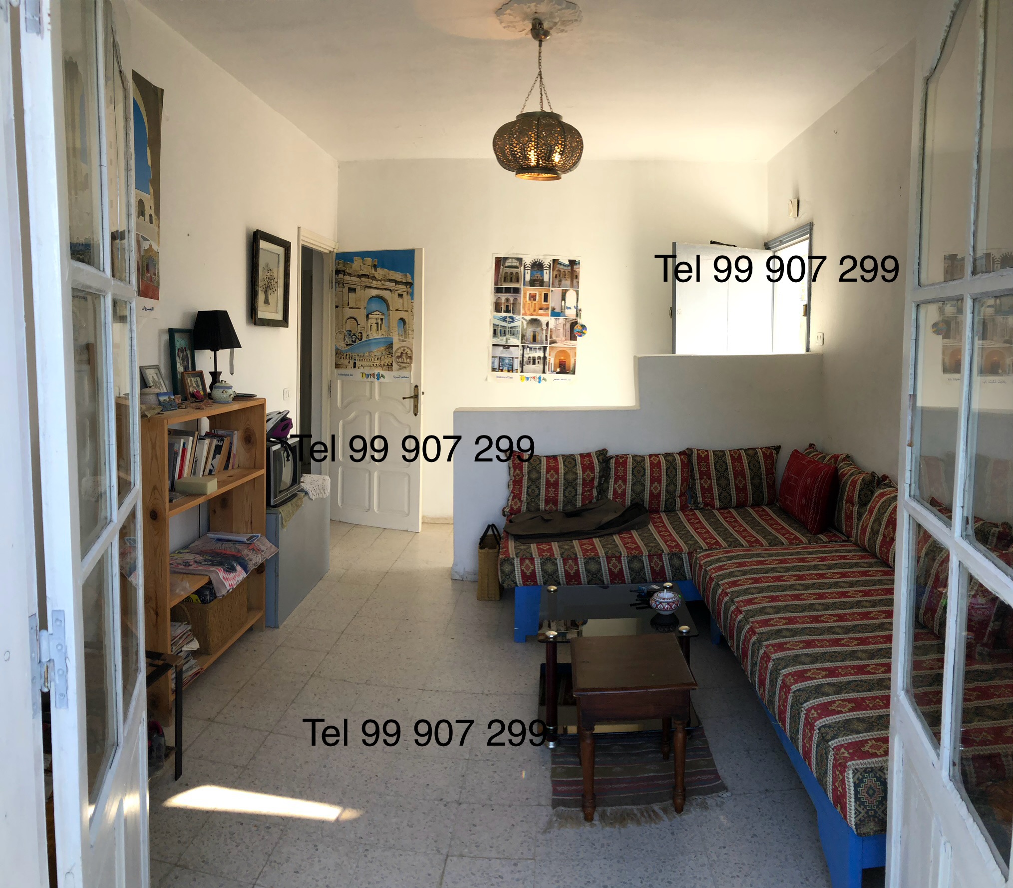 La Marsa Marsa Safsaf Location Appart. 5 pices+ 2 tages de villa