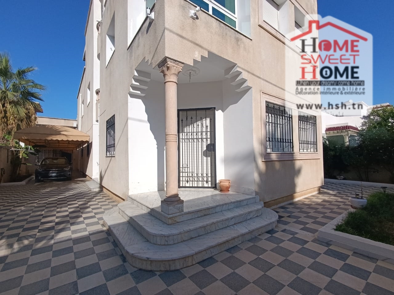 Ain Zaghouan Ain Zaghouan Location Appart. 3 pices Rdc de villa dilisya  ain zaghouan sud