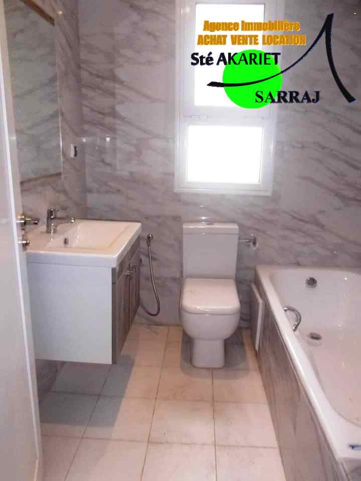 Hammam Sousse Hammam Sousse Vente Appart. 3 pices Lux appartement s2 derrire clinique el kantaoui