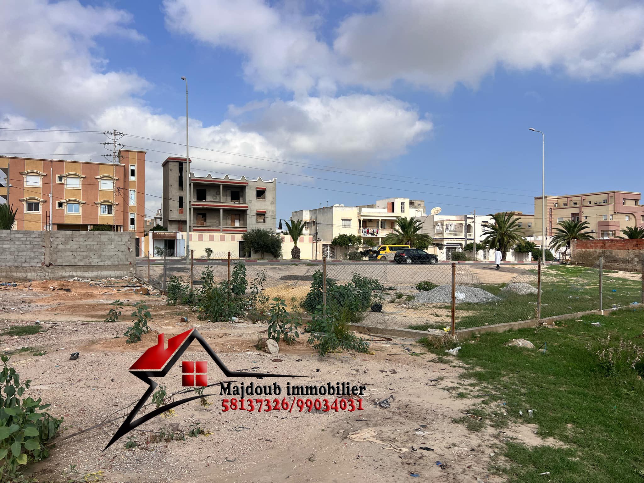 Sousse Riadh Sousse Riadh Terrain Terrain nu Terrain  constructible sur gp12