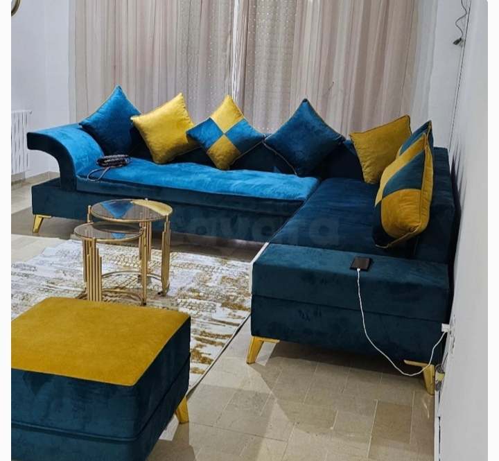 La Marsa El Aouina Location Appart. 2 pices Appartement meuble cite wahat au 1ere etage