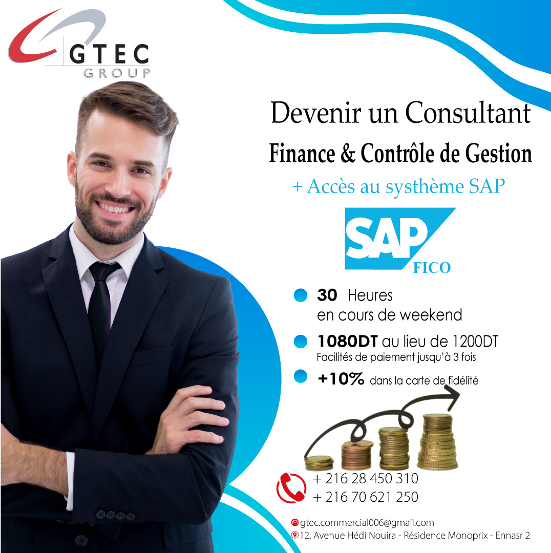 Ariana Ville Cite Ennasr 2 En groupe Autre Formation en sap fico mtier