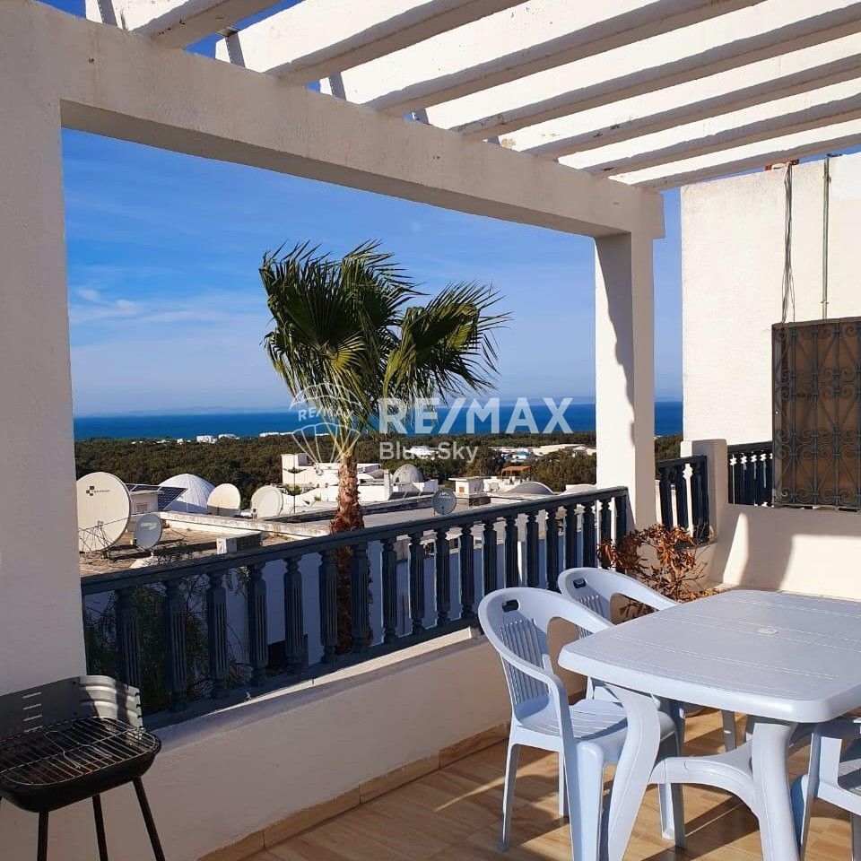 La Marsa Gammart Location Duplex Duplex s2 avec terrasse vue mer  gammarth