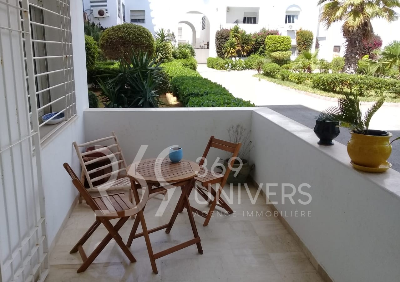 La Marsa Marsa Safsaf Location Appart. 1 pice Appartement avec terrasse  la marsa ref ra101