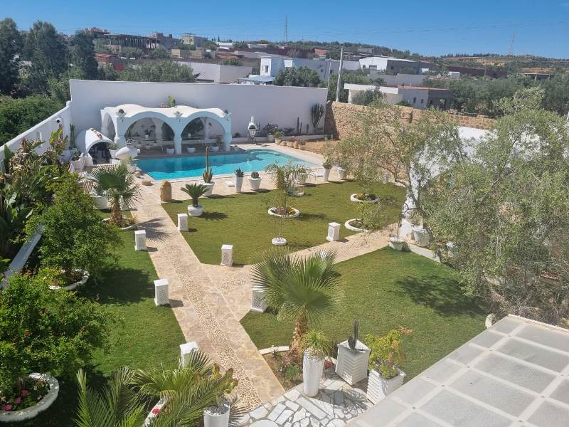 Hammamet Bir Bouregba Vente Maisons Villa havre vert ref v2700