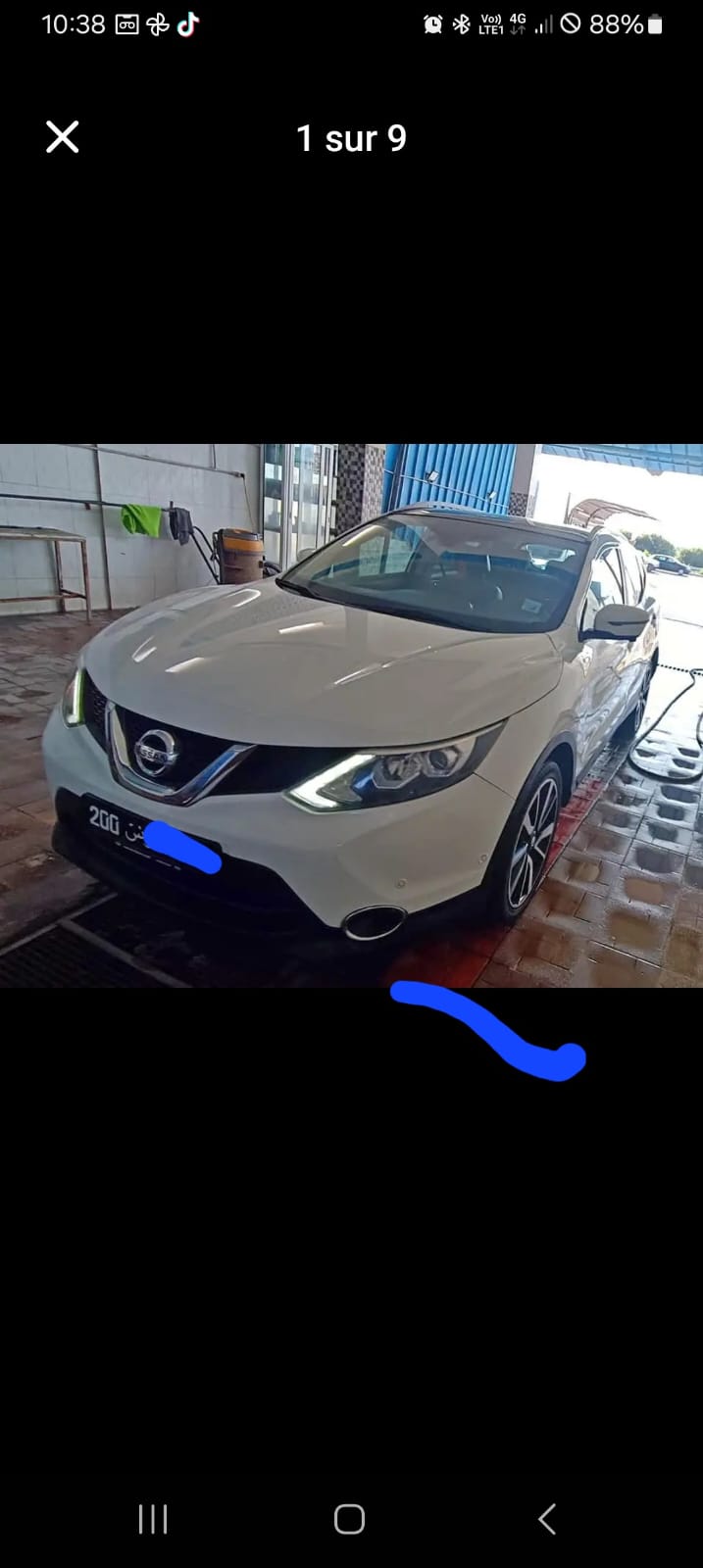 La Marsa Sidi Daoud Nissan Qashqai Nissan qashqai