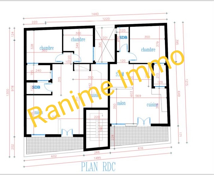 Kelibia Kelibia Vente Appart. 3 pices Appartements s2 neuf a 500m de la plage