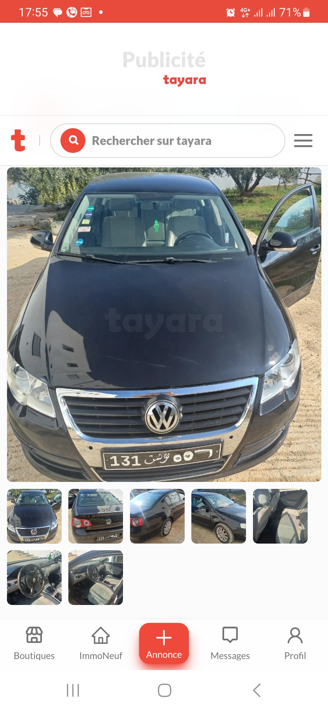 Mannouba La Mannouba Volkswagen Passat Passat b7 2008