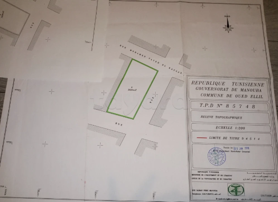 Oued Ellil Oued Ellil Terrain Terrain nu Terrain sanhaja negociable