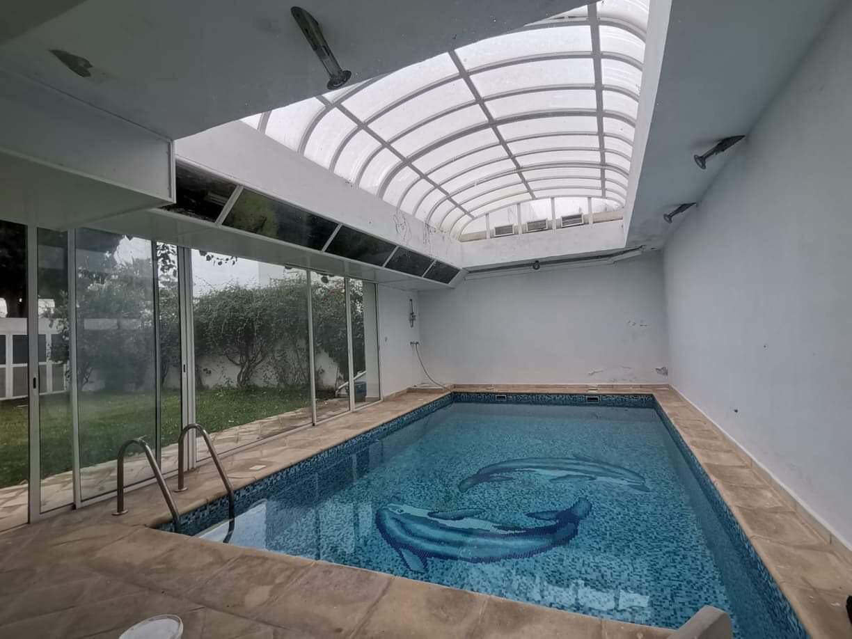 El Menzah Mutuelle Ville Location Autre Villa 8 pices piscine hab ou bureau mutuelleville