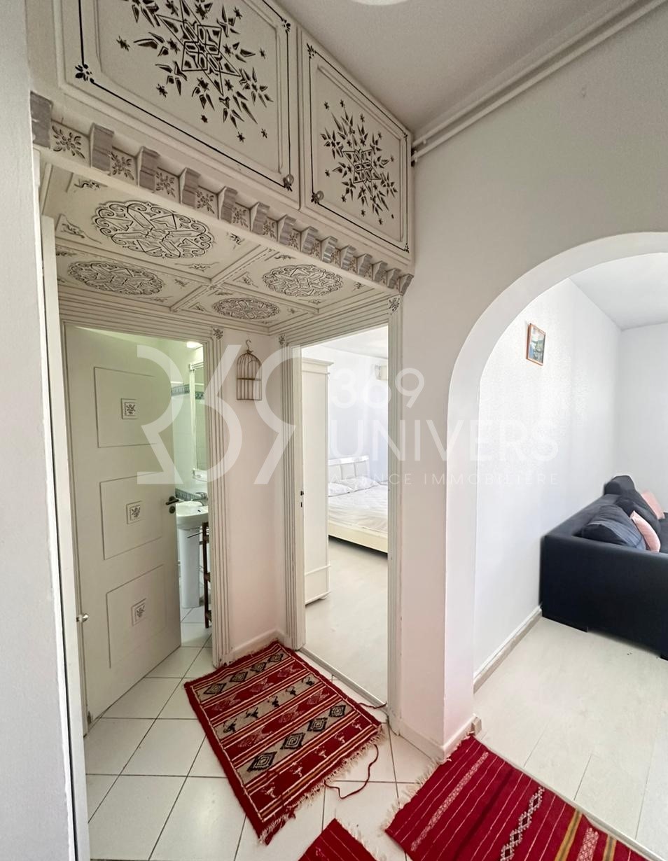 La Marsa Gammart Location Appart. 1 pice Appartement meubl  gammarth ref ra108